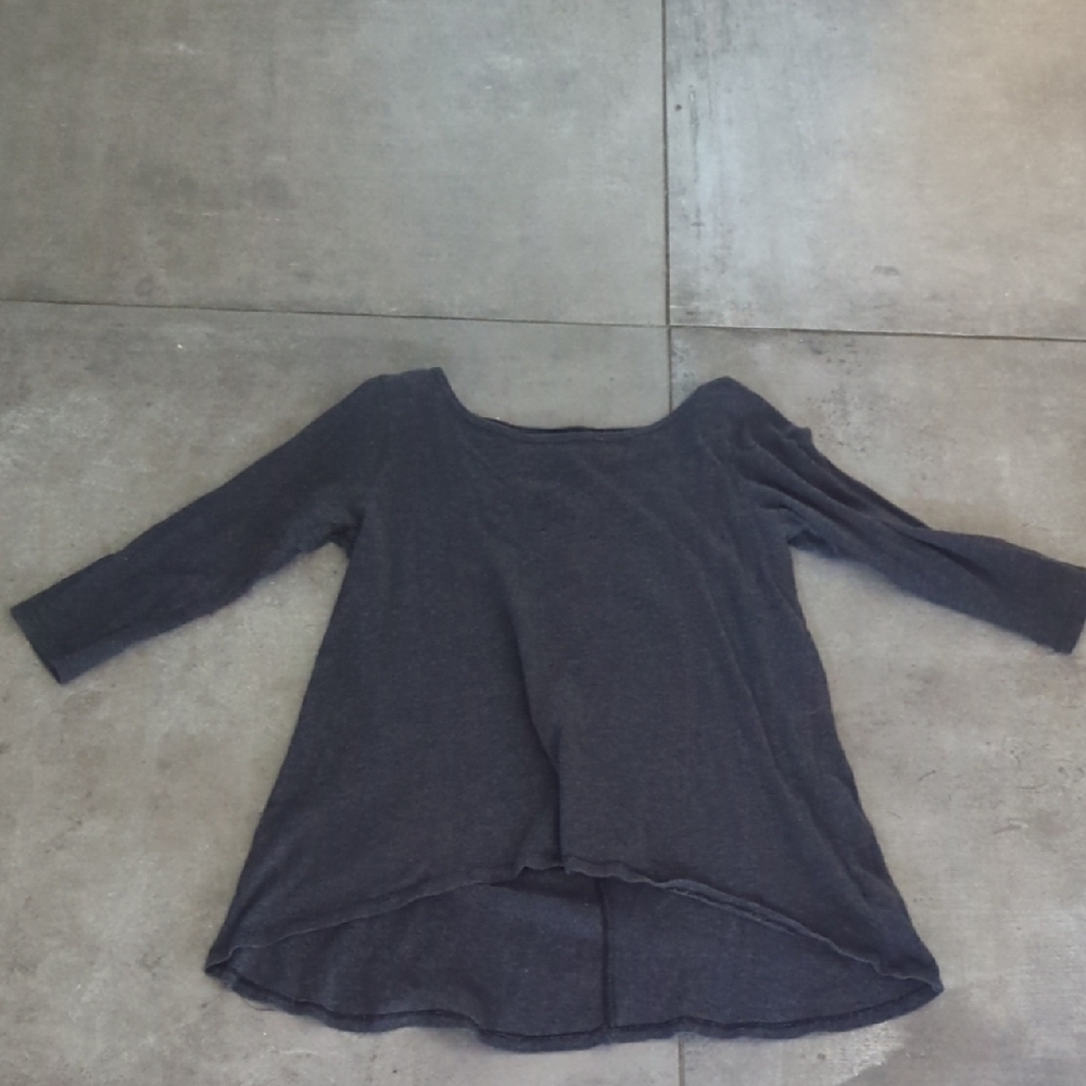 Stylemint Dark Gray Long Sleeve Top Size 1